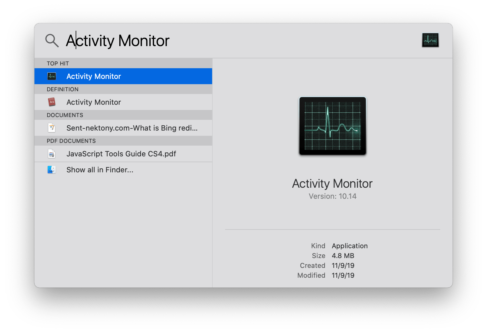 task manager but for mac